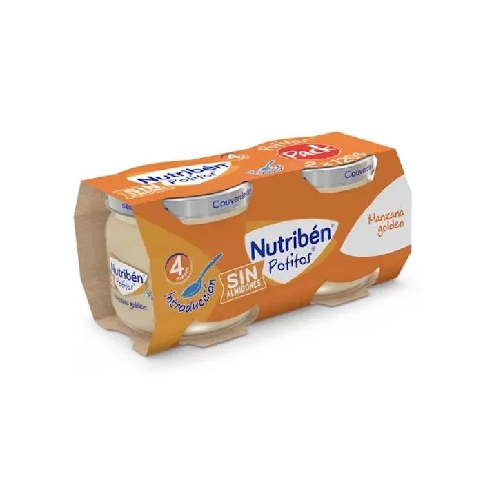 Nutriben Goldener Apfel Potito Babygläschen 2 x 120g