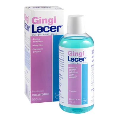 LACER Mundwasser ohne Alkohol 500 ml