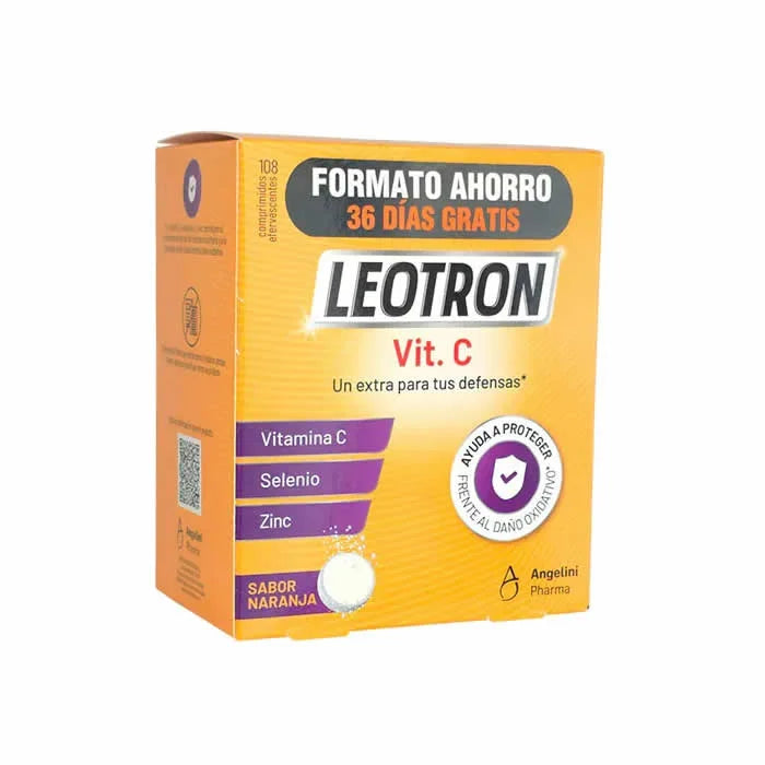 Leotron Vitamin C Brausetabletten 72+36 Stück