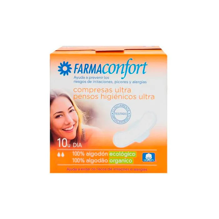 Farmaconfort Flügel Tag Pads Packung 10 Stück