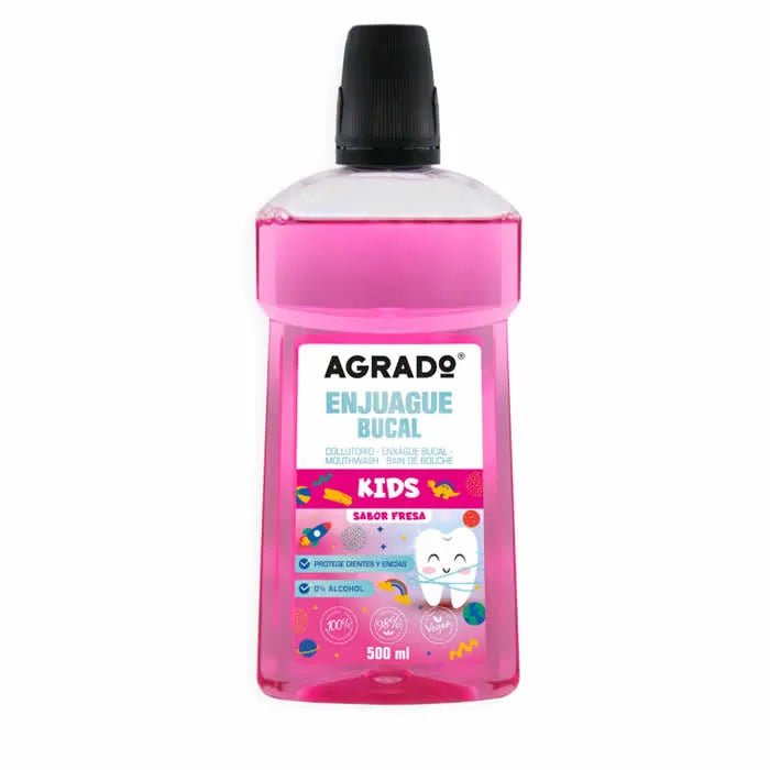 AGRADO Mundspülung Kids Erdbeere 500ml