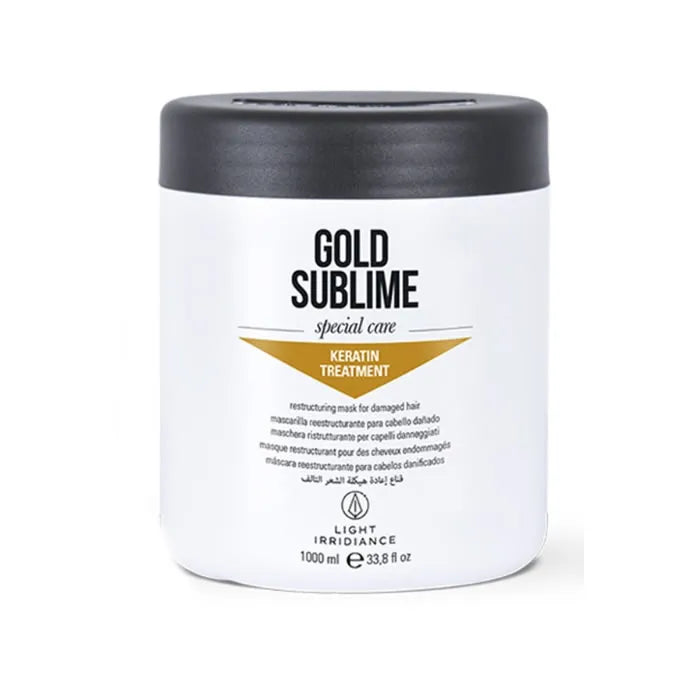 Light Irridiance Gold Sublime Keratin Kur Maske 1000 ml