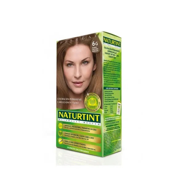 NATURTINT Ammonia Free Haarfarbe 6G Hellbraun 150ml