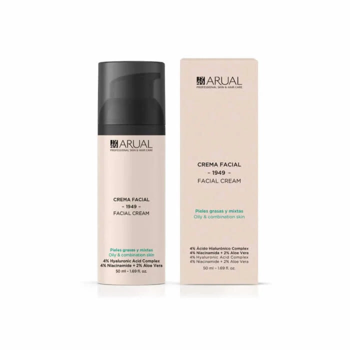 ARUAL Crema Facial für ölige und Mischhaut 50 ml