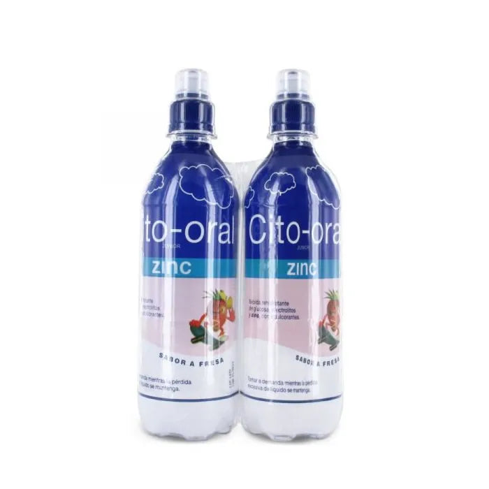 CITO-ORAL Cito Oral Junior Zink Erdbeere 2x 500ml Trinklösung