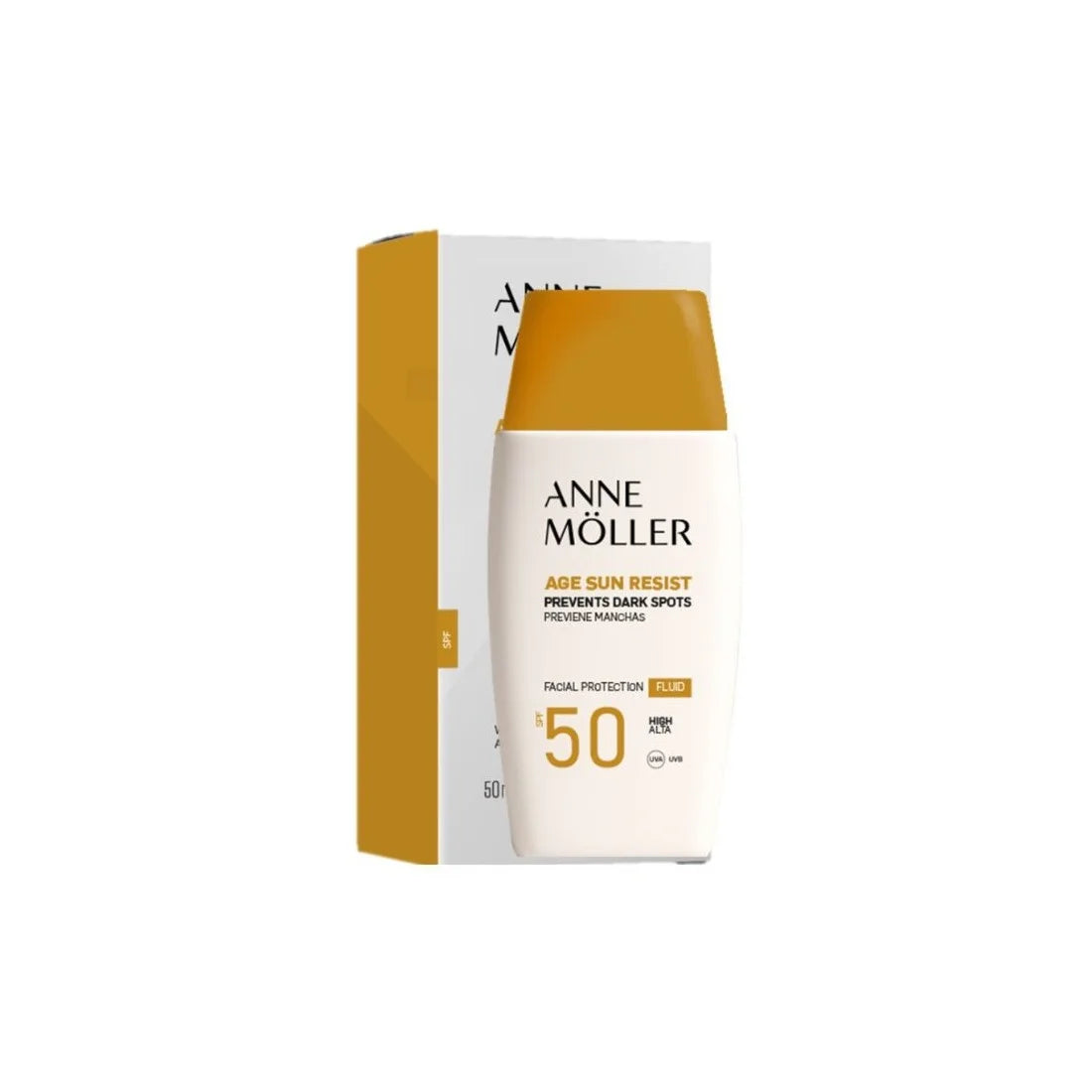 Anne Möller A Moller Age Sun Resist Spf50 Fluid 50 M