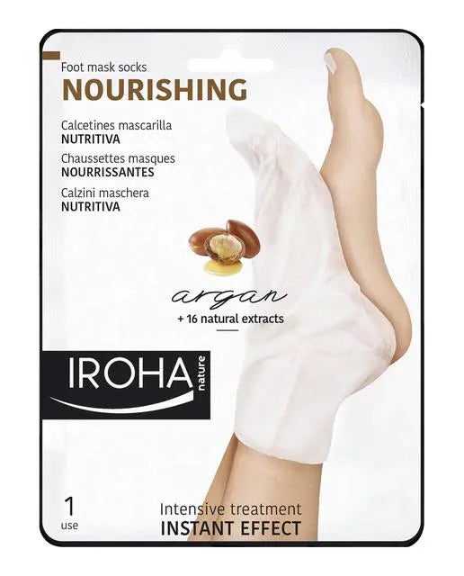 IROHA NATURE Argan und Macadamia Pflege-Socken 1 Paar