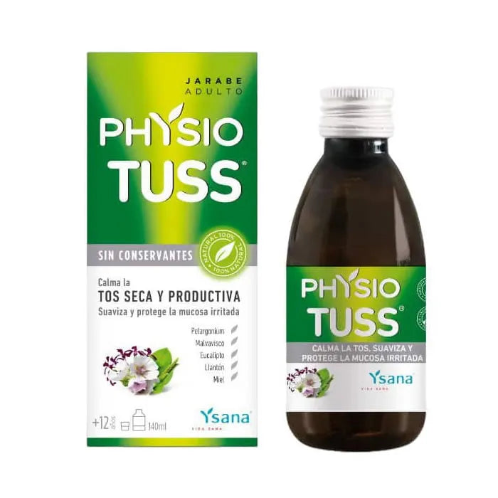YSANA Physiotuss Sirup für Erwachsene 140ml