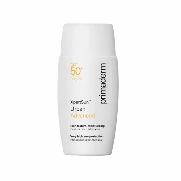 Primaderm XpertSun Urban Advanced SPF50+ reichhaltige Textur 50ml