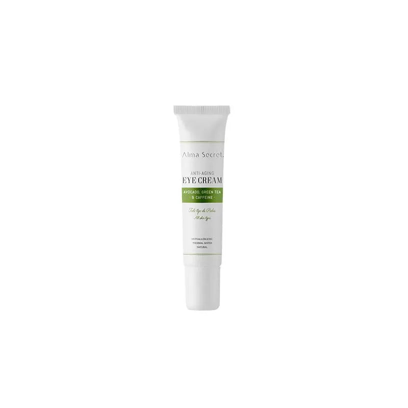 ALMA SECRET Eye Cream Antiedad mit Avocado, grünem Tee und Koffein 10 ml