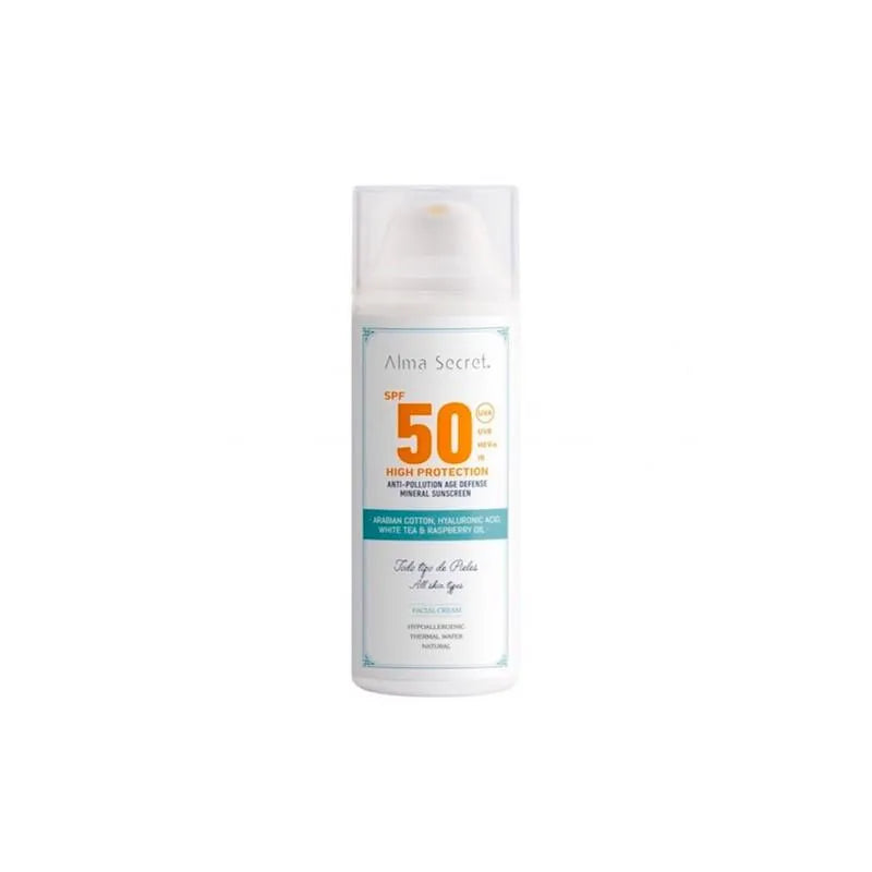 ALMA SECRET High Protection Gesichtscreme LSF 50 50ml