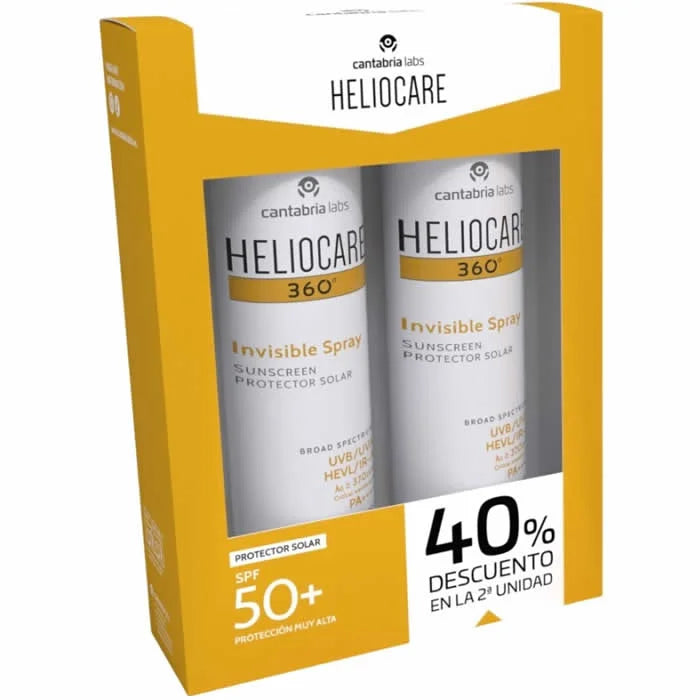 Heliocare 360 Invisible Spray SPF50+ 2x200 ml
