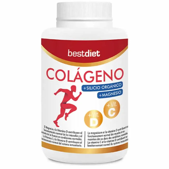 BEST DIET Collagen mit Organischem Silizium und Magnesium 120 Tabletten