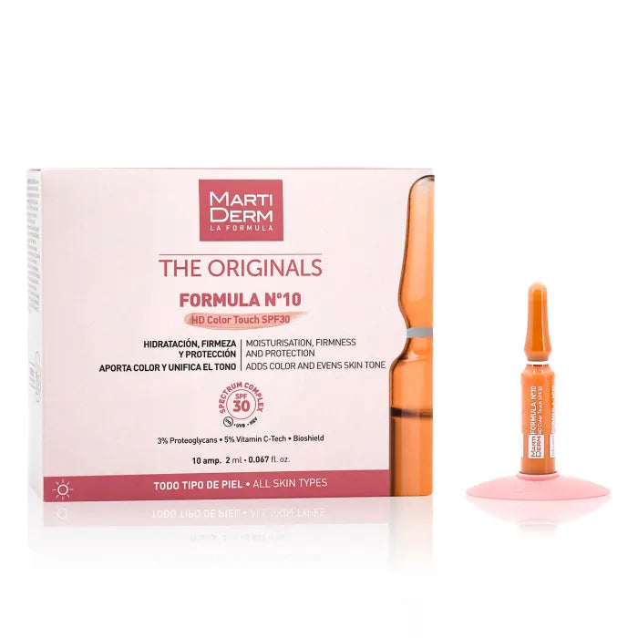 Martiderm Ampullen Formel Nº10 SPF 30 Farbe 30U 30 ml