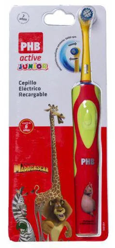 PHB rote elektrische Junior Zahnbürste mit Sesame Street Motiv