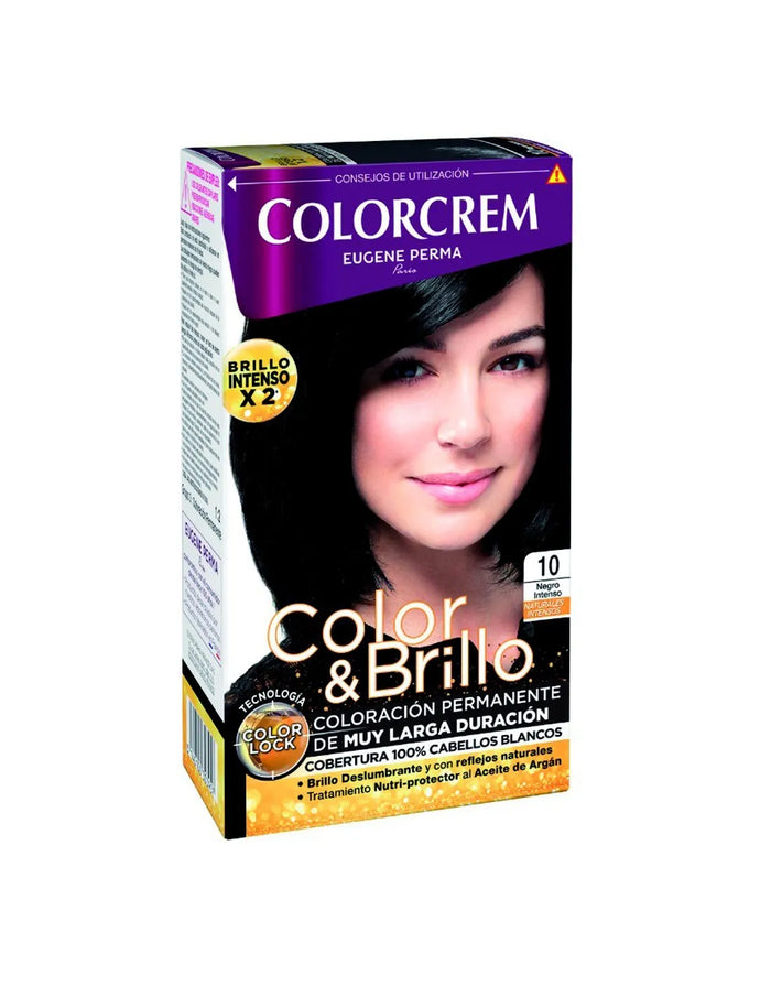 EUGENE PERMA Colorcrem Haarfarbe 10 Negro Intenso