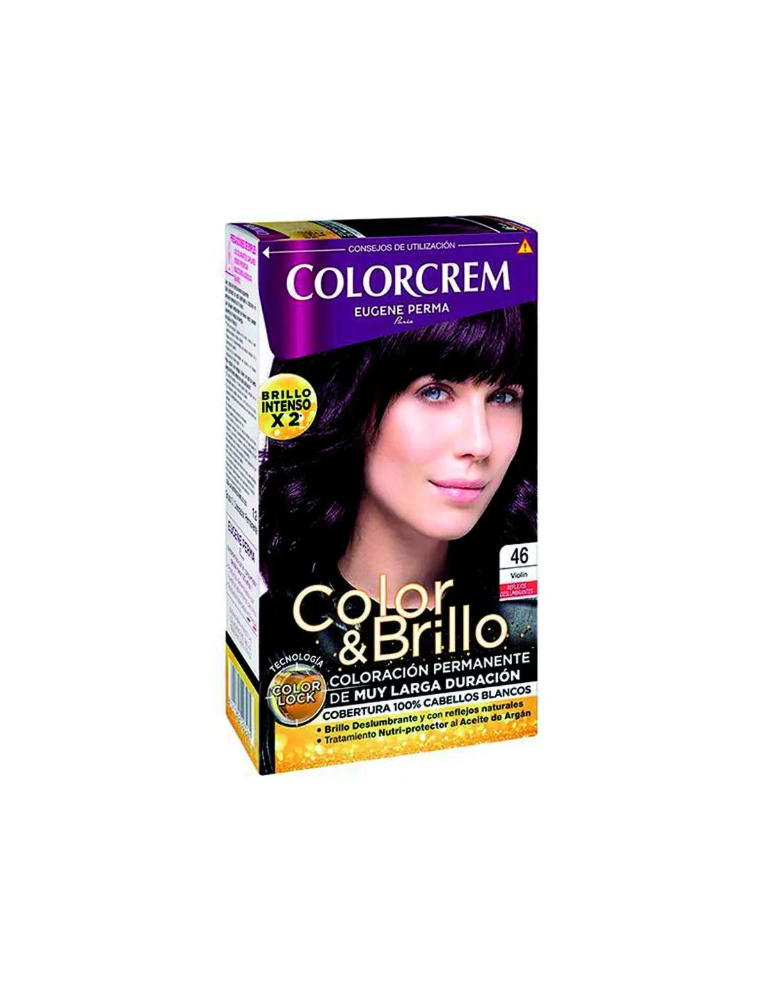EUGENE PERMA Tinte Pelo Colorcrem 46 Violin