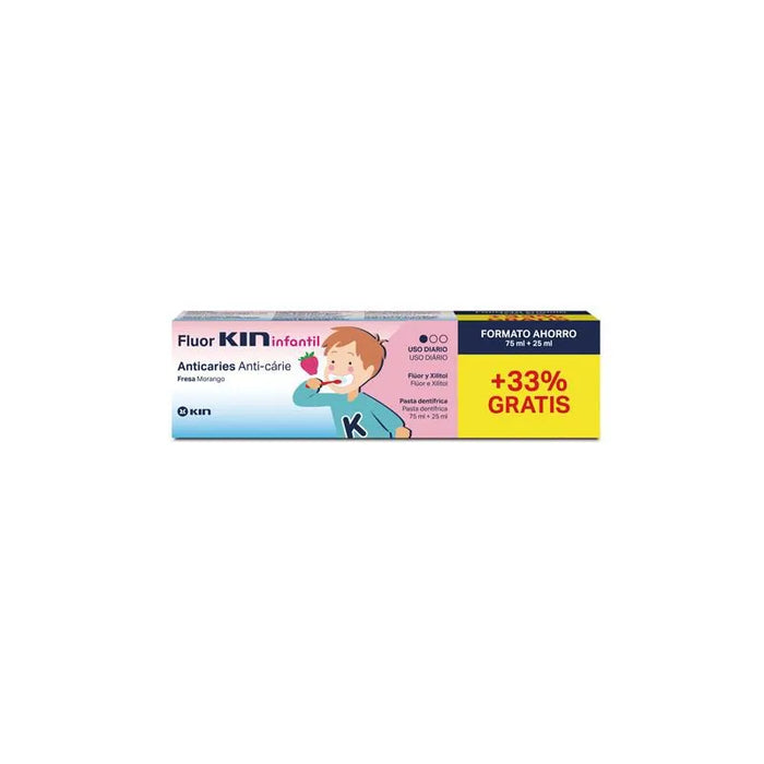 KIN Kind Zahnpasta Reisebürste 100ml