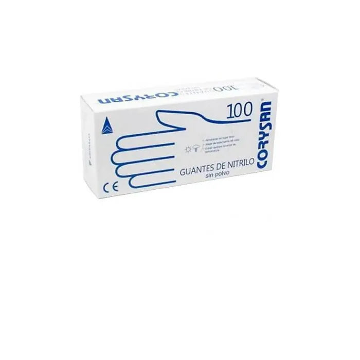 CORYSAN puderfreie Nitrilhandschuhe Grösse S