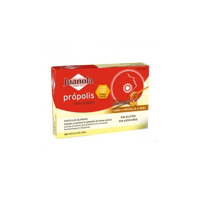 Juanola Propolis und Lakritz Soft Tabs 24 Stück