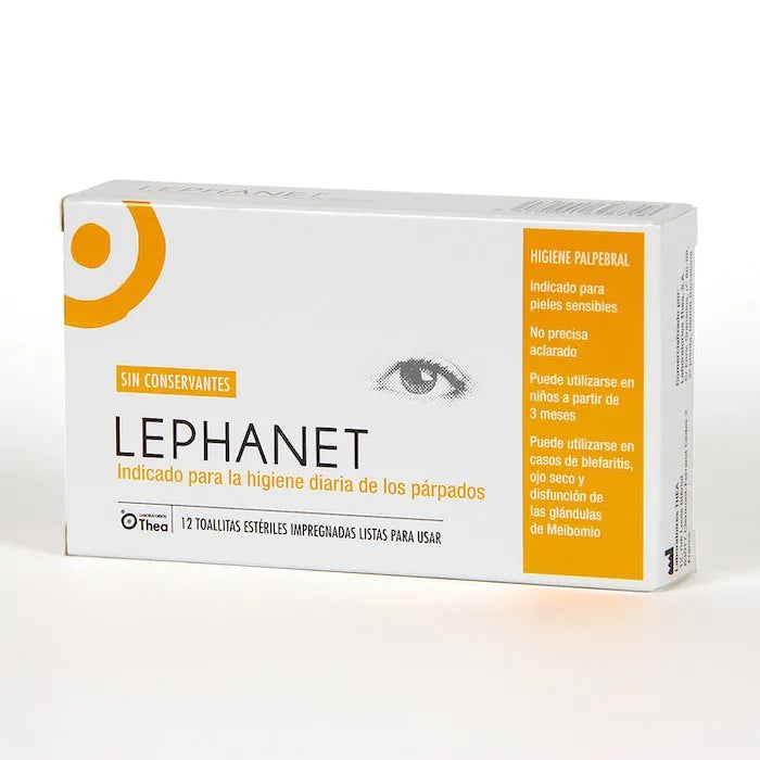 THEA Lephanet Augen-Reinigungstücher 12 Stück