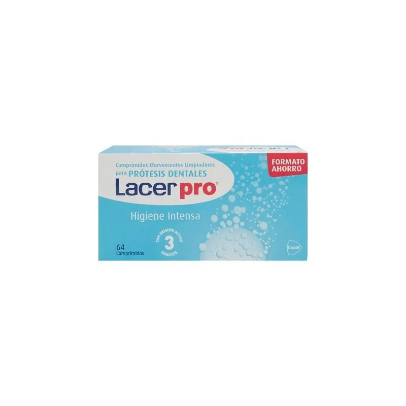 LACER Pro Reinigungstabletten für Zahnprothesen 64 Stück