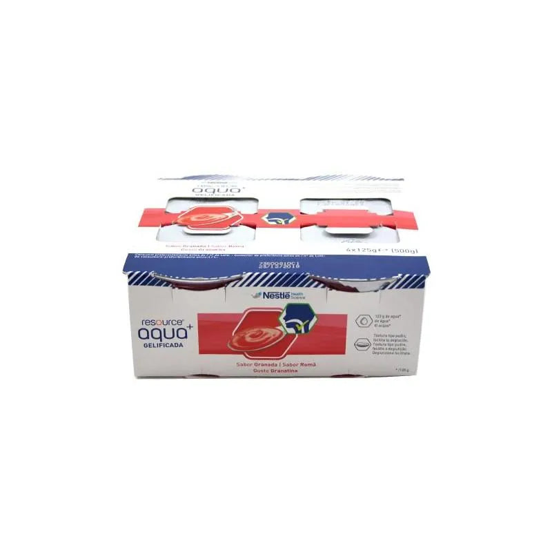 Meritene Agua Gelificada Granatapfel 4x125g