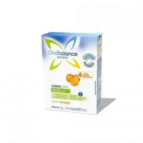 Diabalance Suero Oral Orange Pulver 4 Beutel