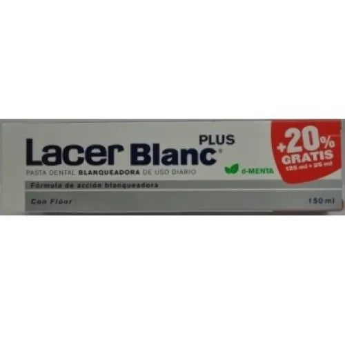 Lacer Blanc Plus Aufhellende Zahnpasta Mit Minzgeschmack 75ml