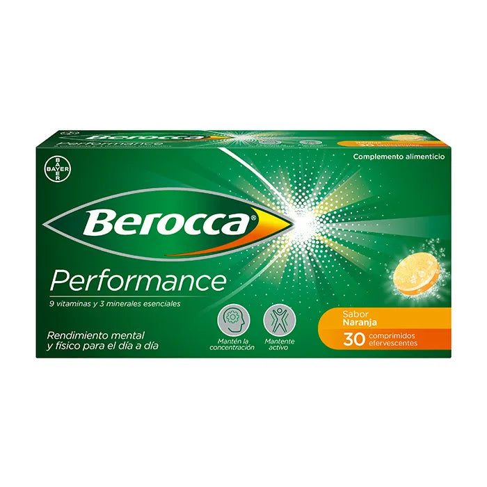 Berocca Performance Brausetabletten Orange 30 Stück