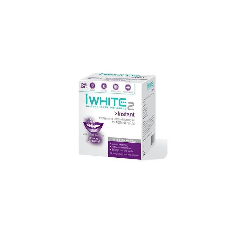 IWHITE Instant2 Zahnbleichset mit 10 Bleichstreifen