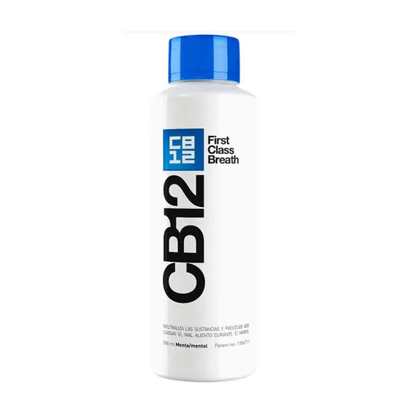 CB12 Mundwasser Menthol 500ml Flasche