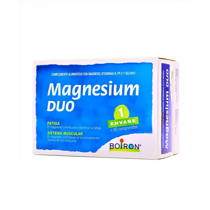 Boiron Magnesium Duo 80 Tabletten Verpackung