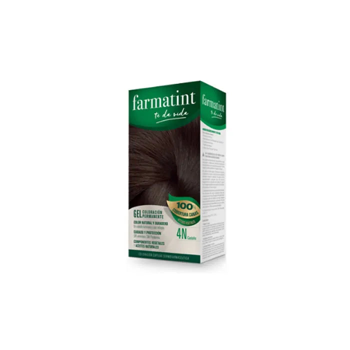 Farmatint Permanent Color Gel 4N Braun 135ml
