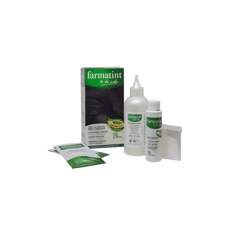 Farmatint Haarfarbe 2N Braun 150 ml