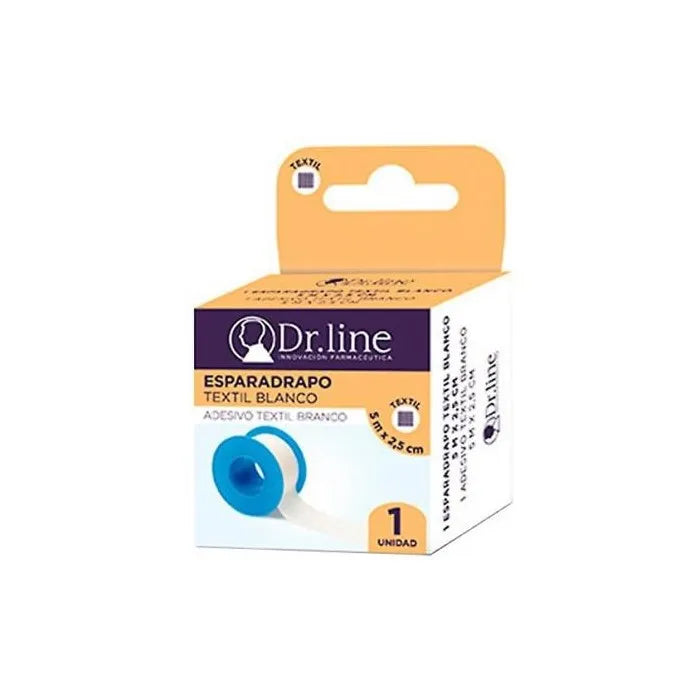 DR. LINE Weisser Textilschwamm 5x2,5 cm Set mit 12 Stück