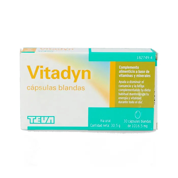 TEVA PHARMA Teva Vitadyn 30 Weichkapseln