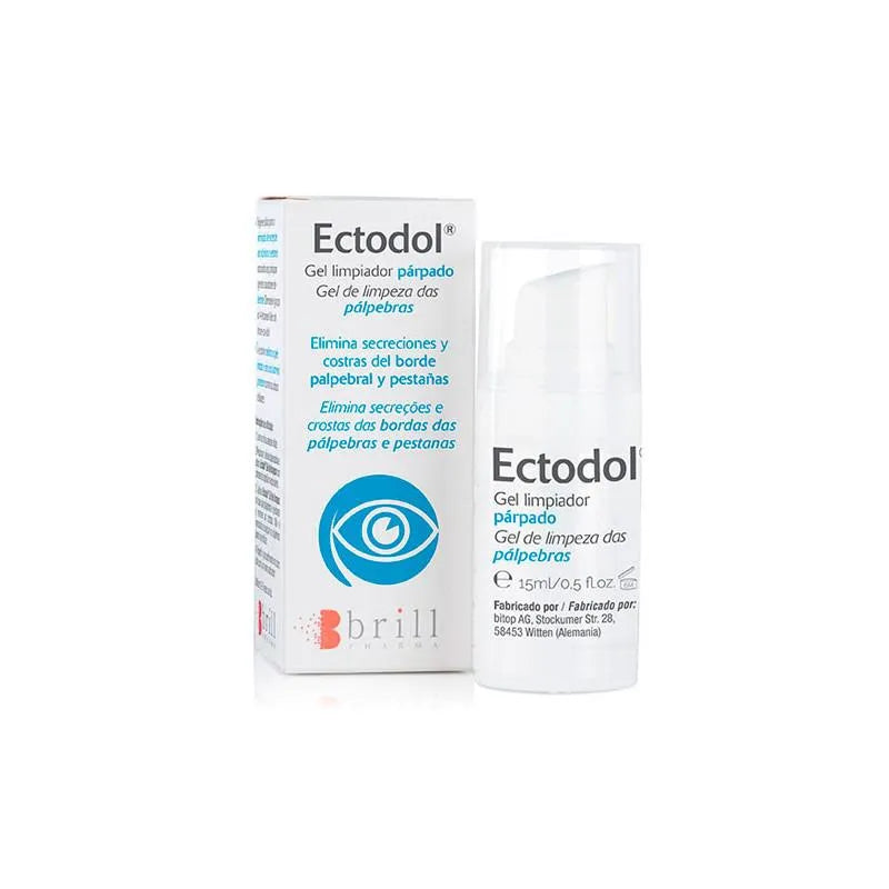 BRILL Ectodol Augenlid-Reinigungsgel 15 ml