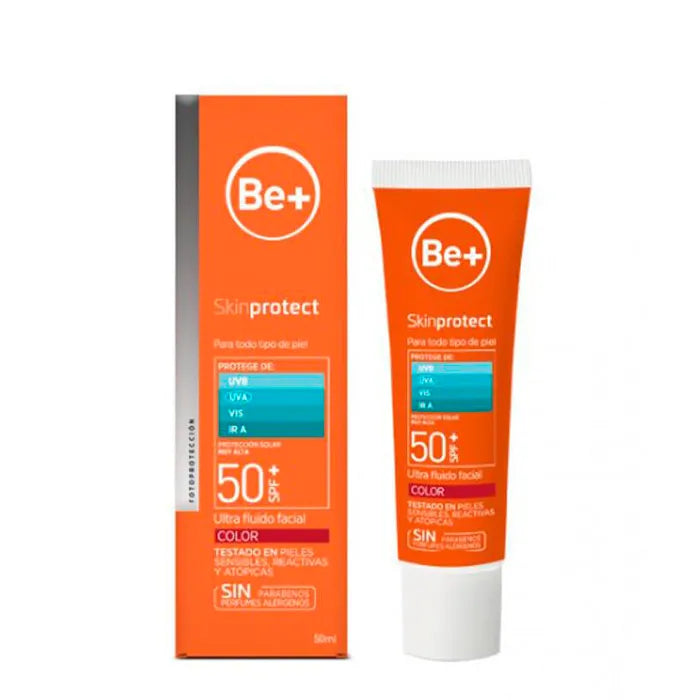 BE+ Skin Protect Gesichtsfarbe SPF50+ 50ml