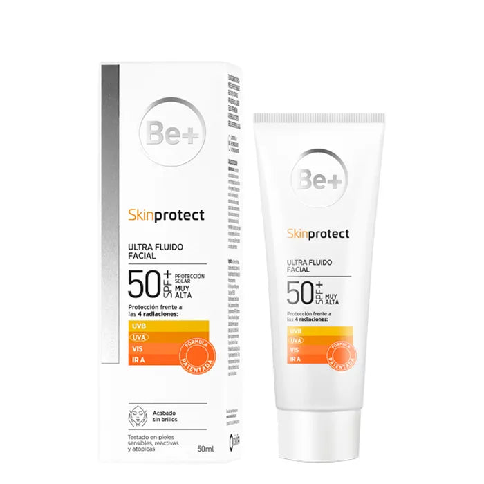 BE+ Skin Protect Facial Sonnenschutz SPF50+ 50ml