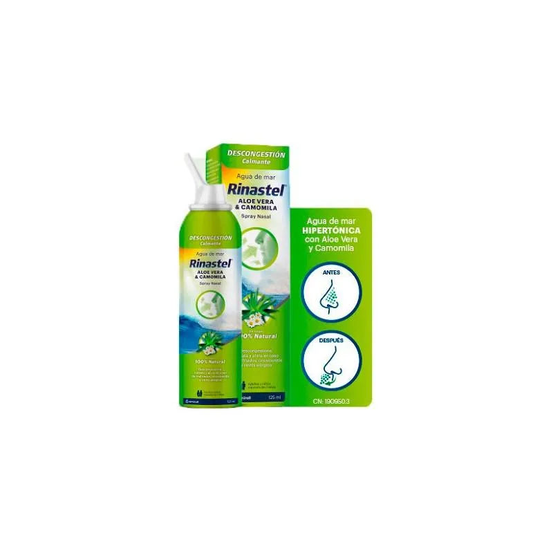Rinastel Aloe Vera und Kamille Nasenspray 125 ml