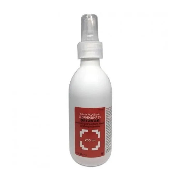 ORRAVAN Chlorhexidin 2% alkoholische Lösung 250ml Flasche