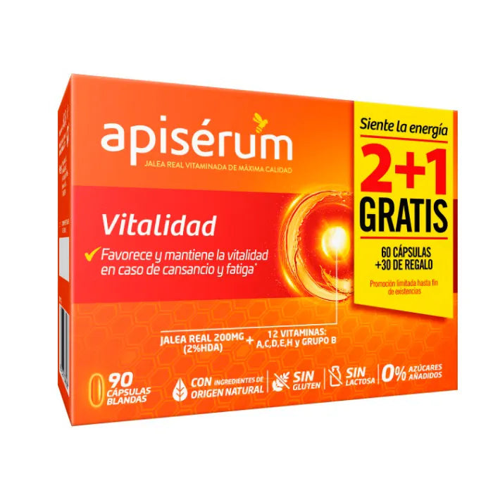APISÉRUM Vitaminate Kapseln 3 x 30 Stück