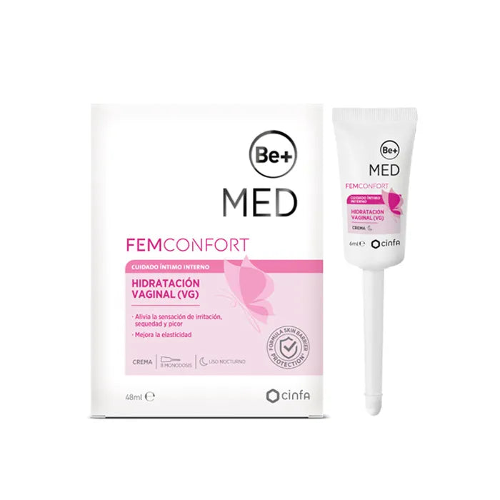 Be+ Innere Vaginal-Feuchtigkeitscreme 8x6ml