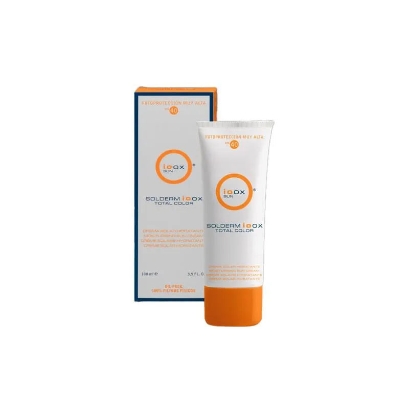 IOOX Solderm Total Color SPF40 getönte Sonnencreme 100ml