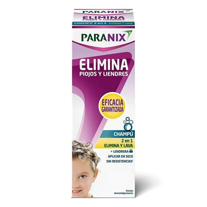 Paranix Läuse- & Nissen-Eliminator Shampoo mit Nissenkamm
