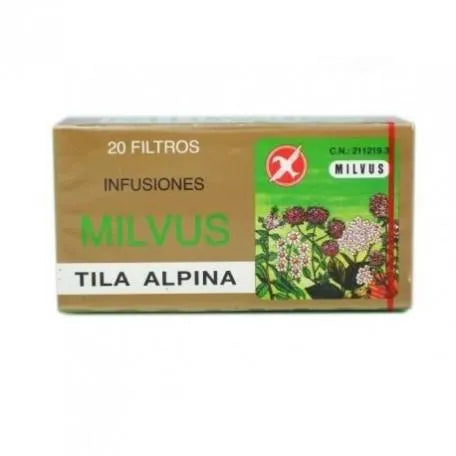 MILVUS Tila Alpina Kräutertee Packung