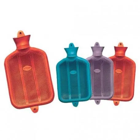 Corysan Wärmflasche 2 Liter mit Gummihülle