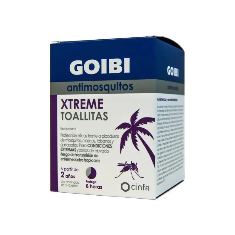 Goibi Xtreme Antimosquitos Handtuch Packung