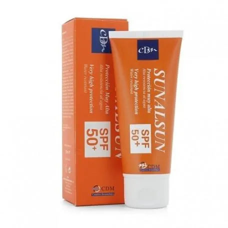 CDM Sunalsun Sonnenschutz LSF 50 100ml Flasche